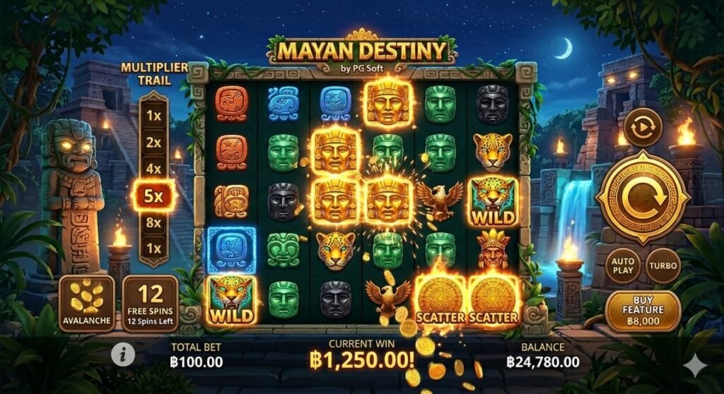 Mayan Destiny จากค่าย PG Soft